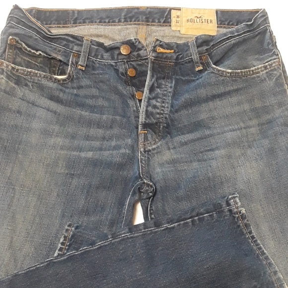 hollister bootcut jeans mens